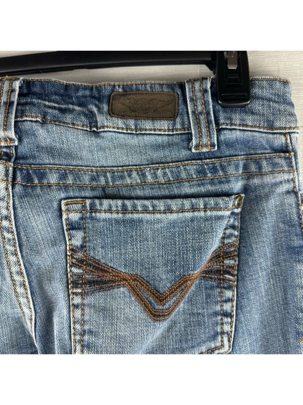 Harley Davidson Mid Rise Straight Leg Jeans - Picture 5 of 8